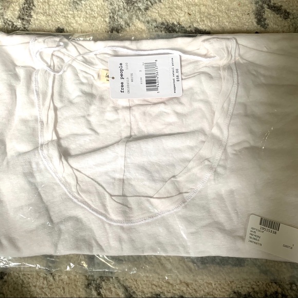 NWT Free People Under the Sun Shirt in White - Picture 4 of 7